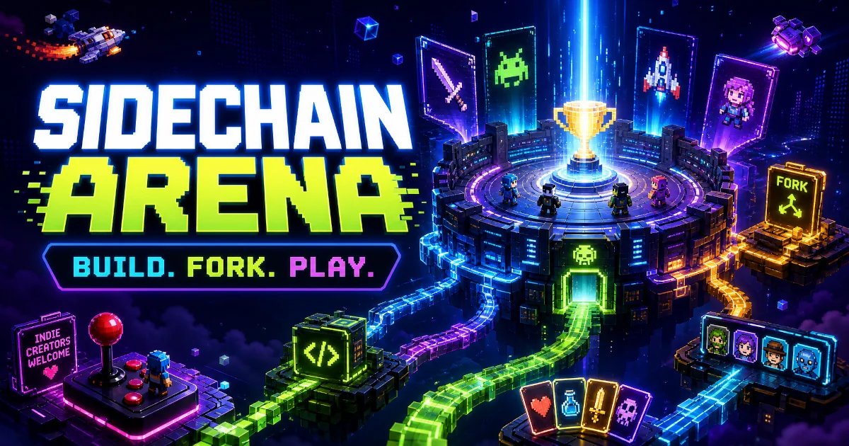 Sidechain Arena — Build. Fork. Play.